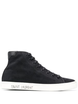 Saint Laurent Malibu high-top sneakers