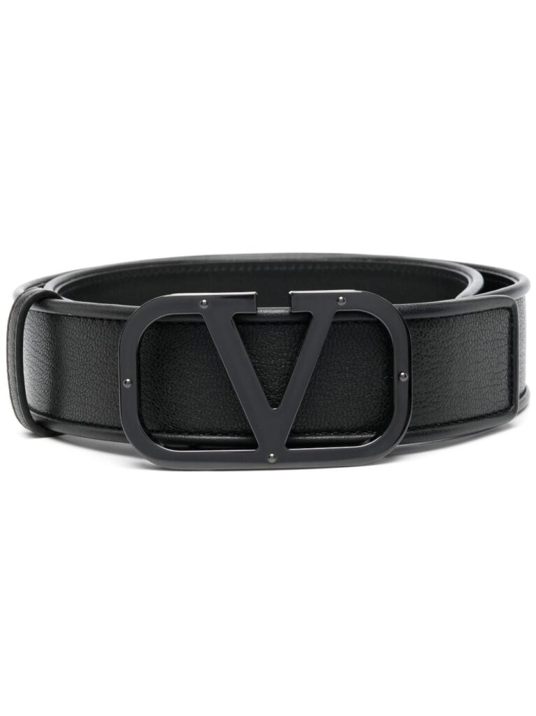 Valentino Garavani VLogo Type buckled belt