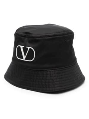 Valentino Garavani VLogo-embroidered bucket hat