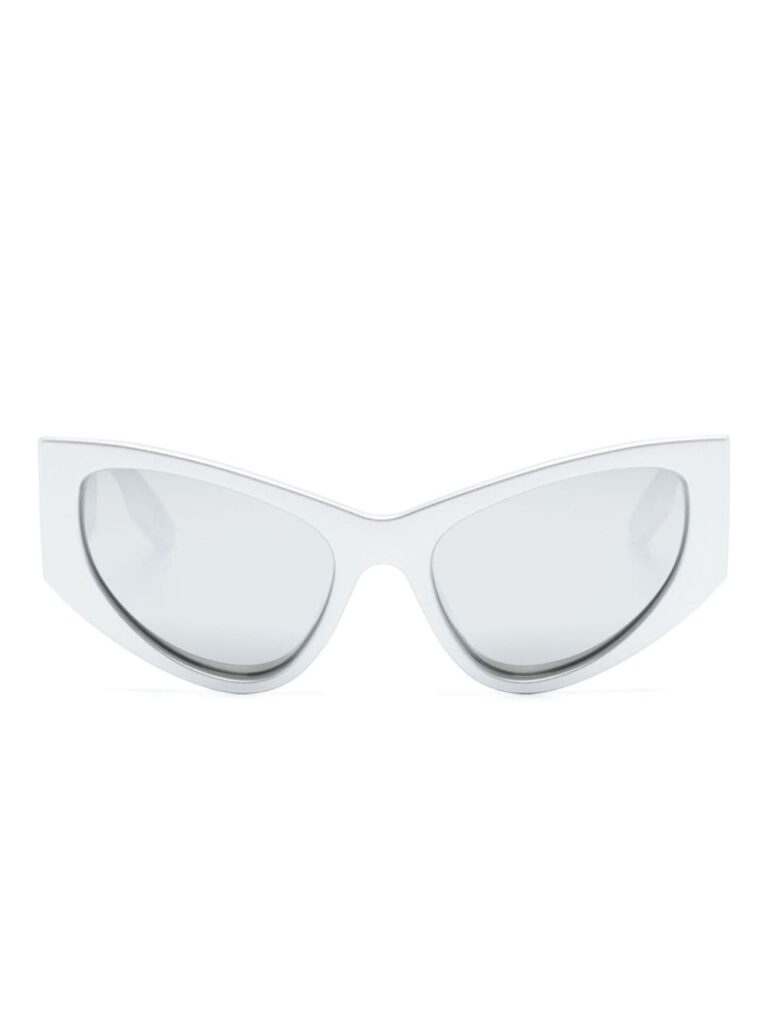 Balenciaga Eyewear logo-print D-frame sunglasses