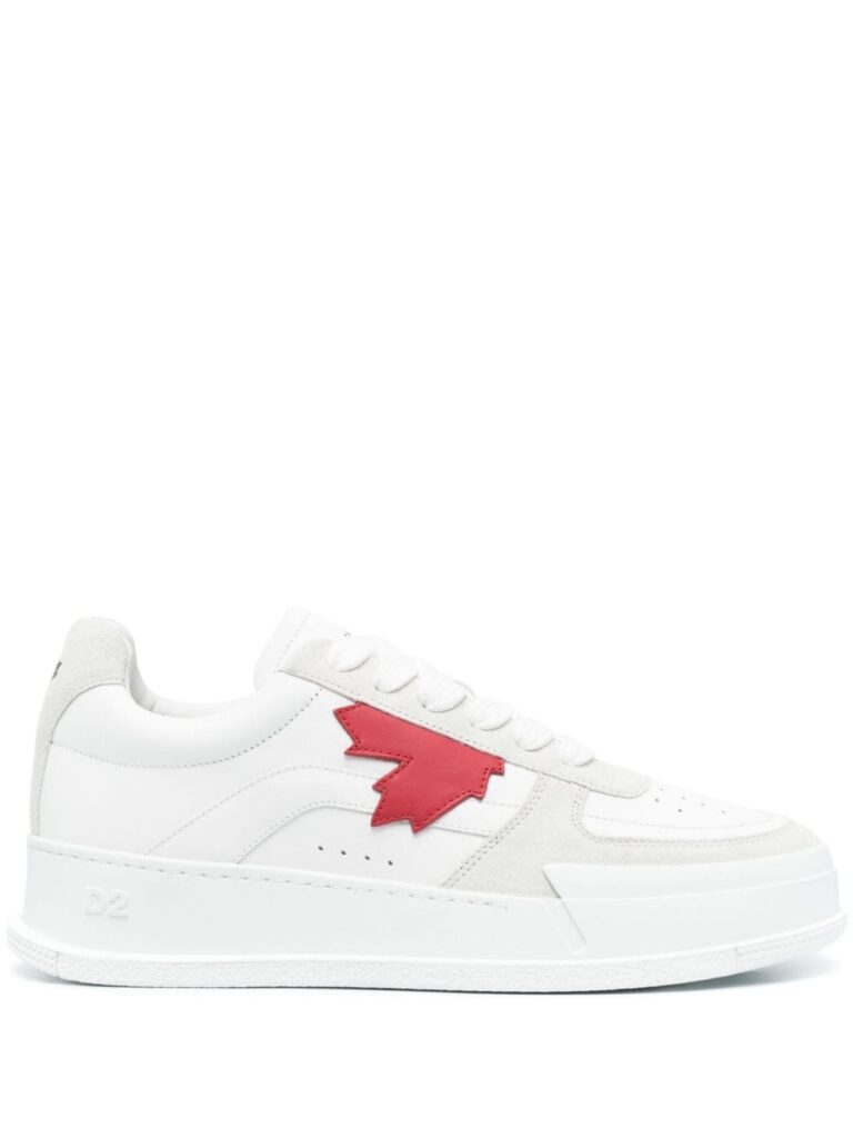 Dsquared2 logo-patch lace-up sneakers