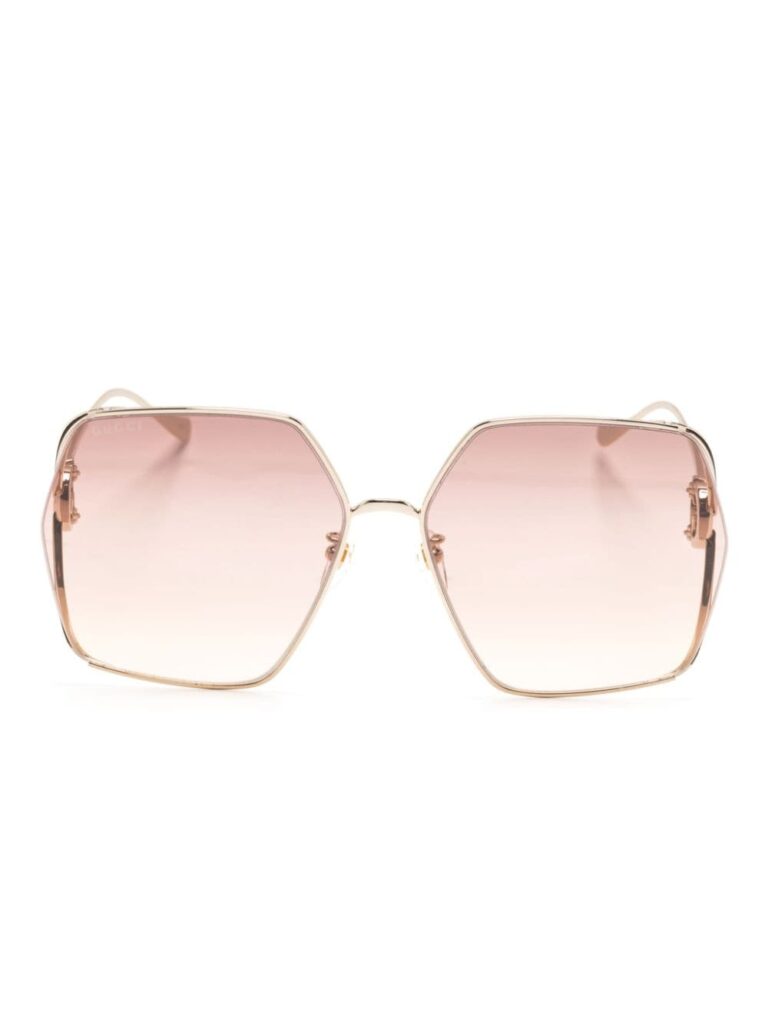 Gucci Eyewear interlocking-G square-frame sunglasses