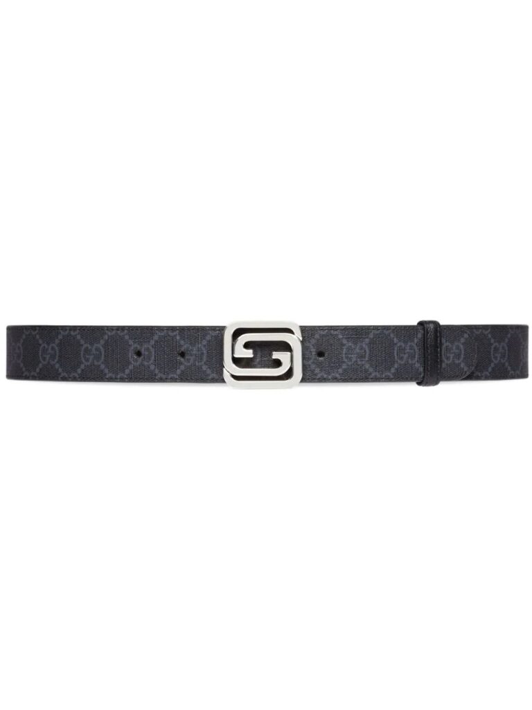 Gucci Interlocking G reversible belt