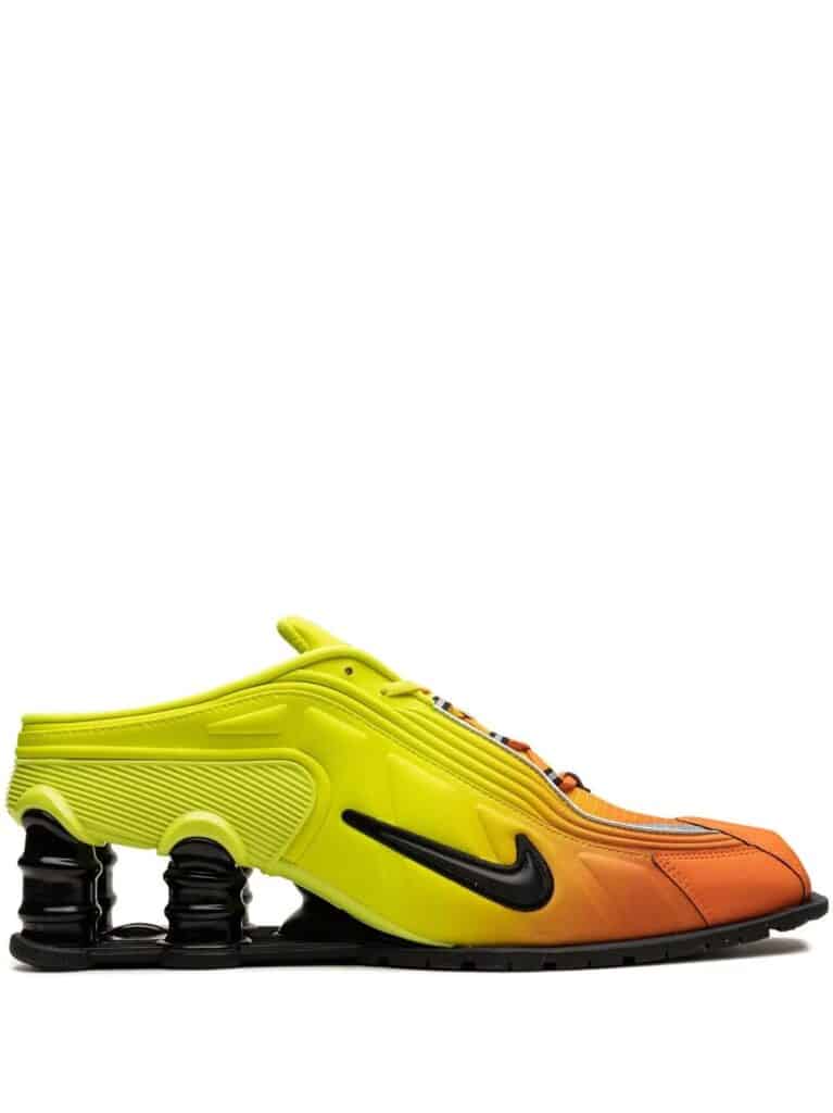 Nike x Martine Rose Shox R4 Mule "Safety Orange" sneakers