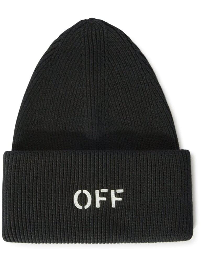Off-White Off stamp knit beanie