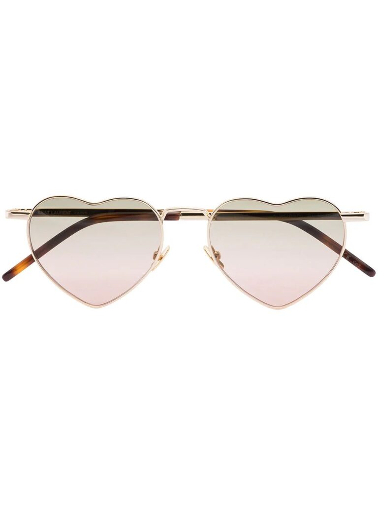 Saint Laurent Eyewear LouLou heart-shaped sunglasses