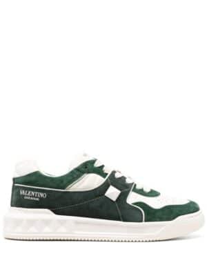 Valentino Garavani One Stud logo-print sneakers