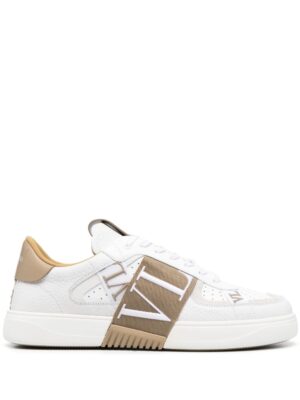 Valentino Garavani VL7N logo-strap leather sneakers