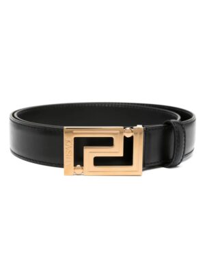 Versace Greca Goddess leather belt