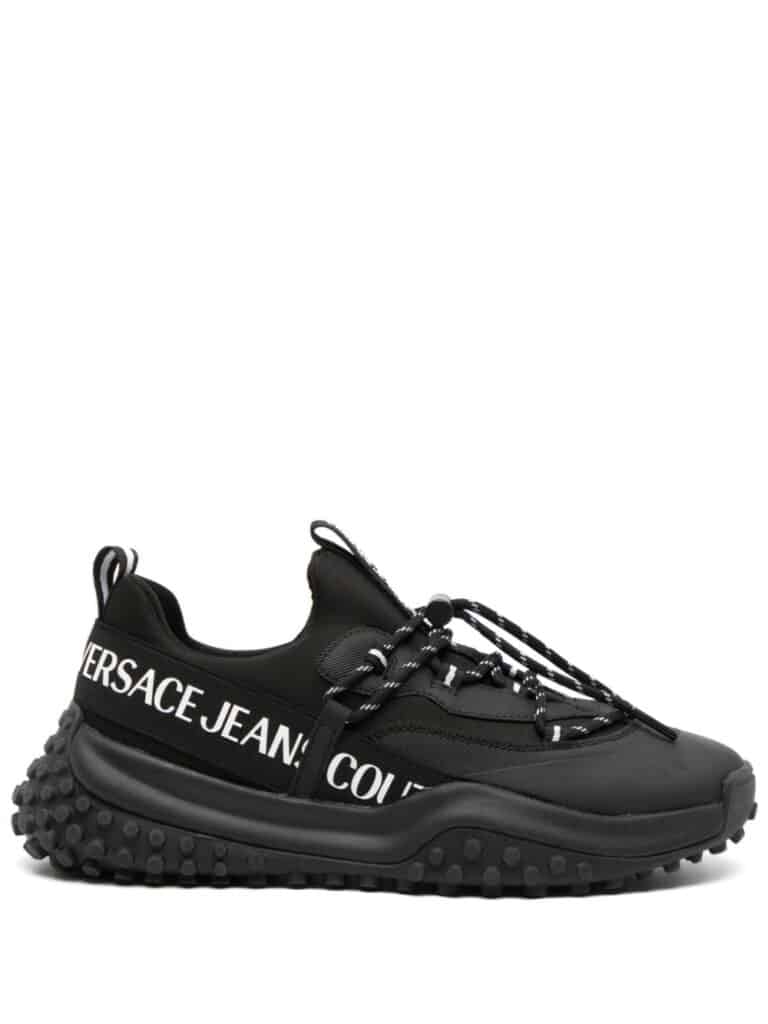 Versace Jeans Couture logo-print lace-up sneakers