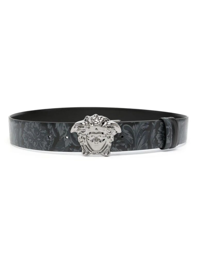 Versace Medusa Head leather belt