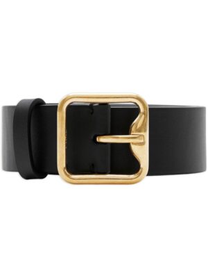 Burberry B Buckle leather belt