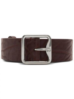 Burberry B-buckle leather belt