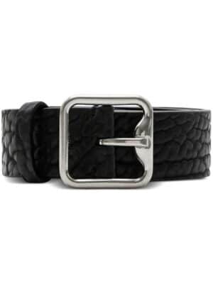 Burberry B-buckle leather belt