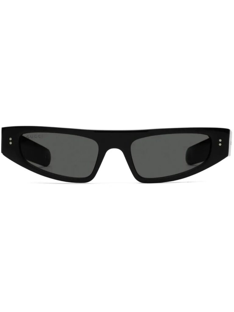 Gucci Eyewear logo-print cat-eye frame sunglasses
