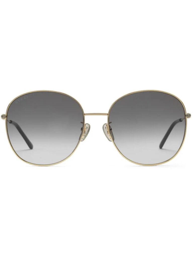 Gucci Eyewear pilot-frame gradient-lenses sunglasses