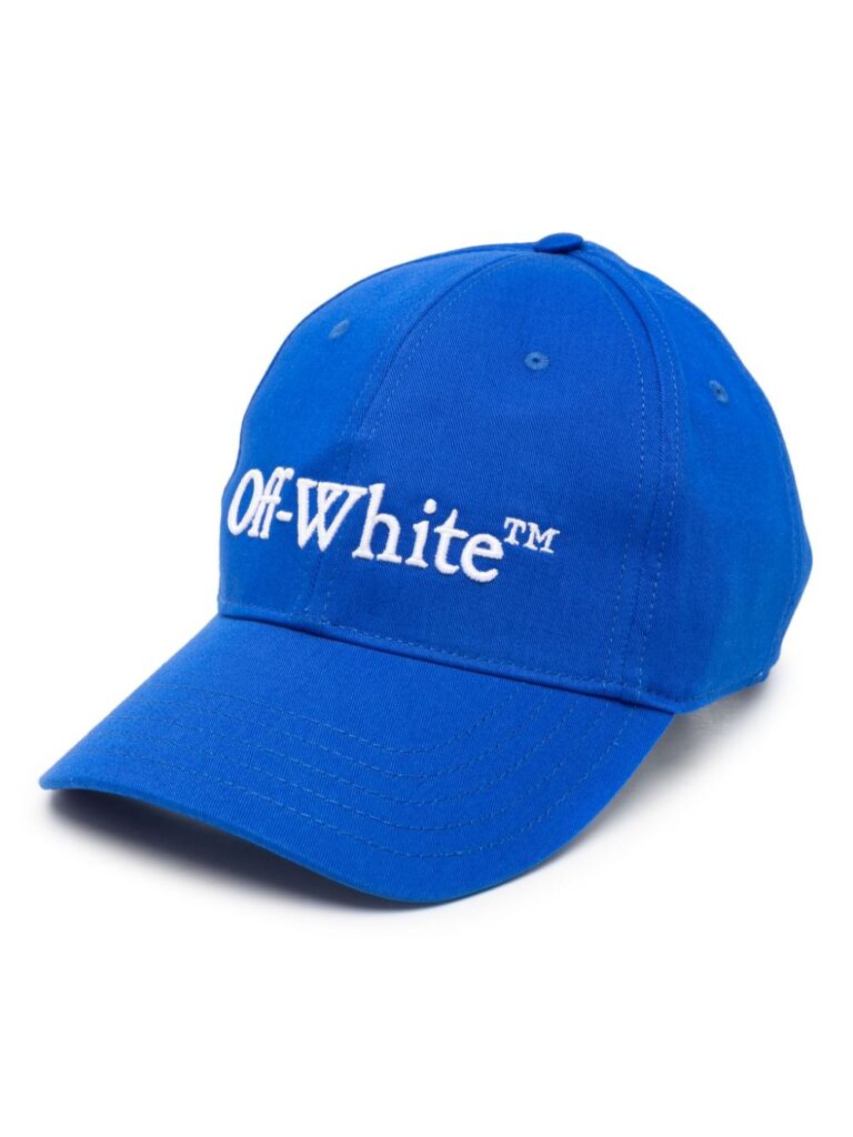 Off-White Bookish Dril baseball cap