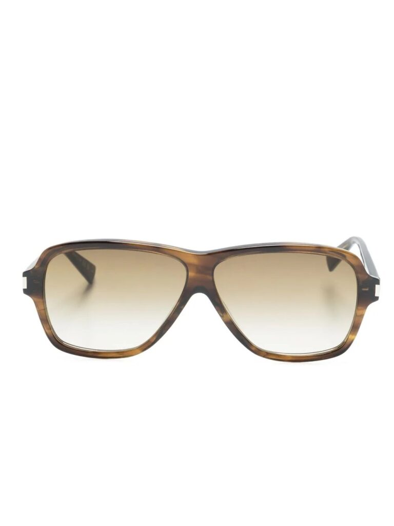 Saint Laurent 609 Carolyn pilot-frame sunglasses