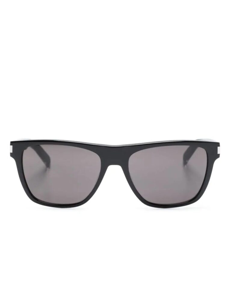Saint Laurent Eyewear logo-engraved square-frame sunglasses