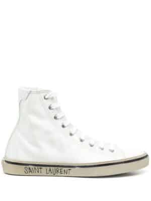 Saint Laurent Malibu high-top sneakers