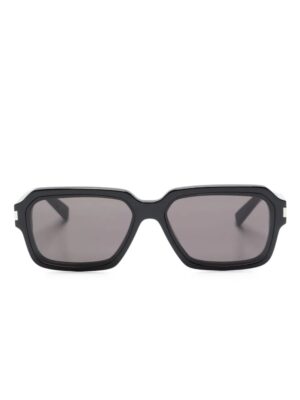 Saint Laurent logo-debossed square-frame sunglasses