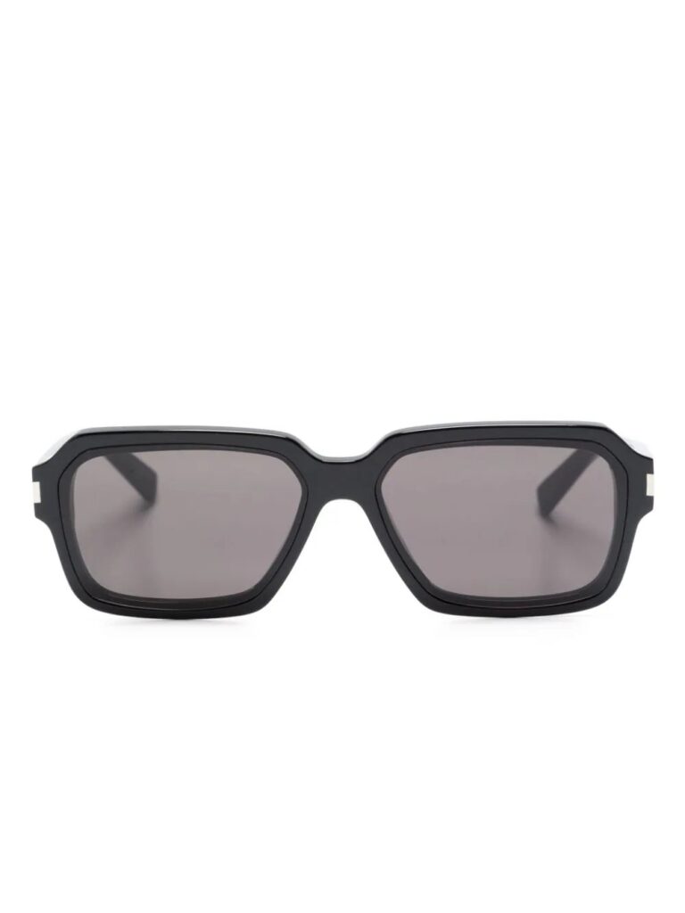 Saint Laurent logo-debossed square-frame sunglasses