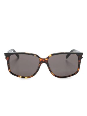 Saint Laurent tortoiseshell square-frame sunglasses