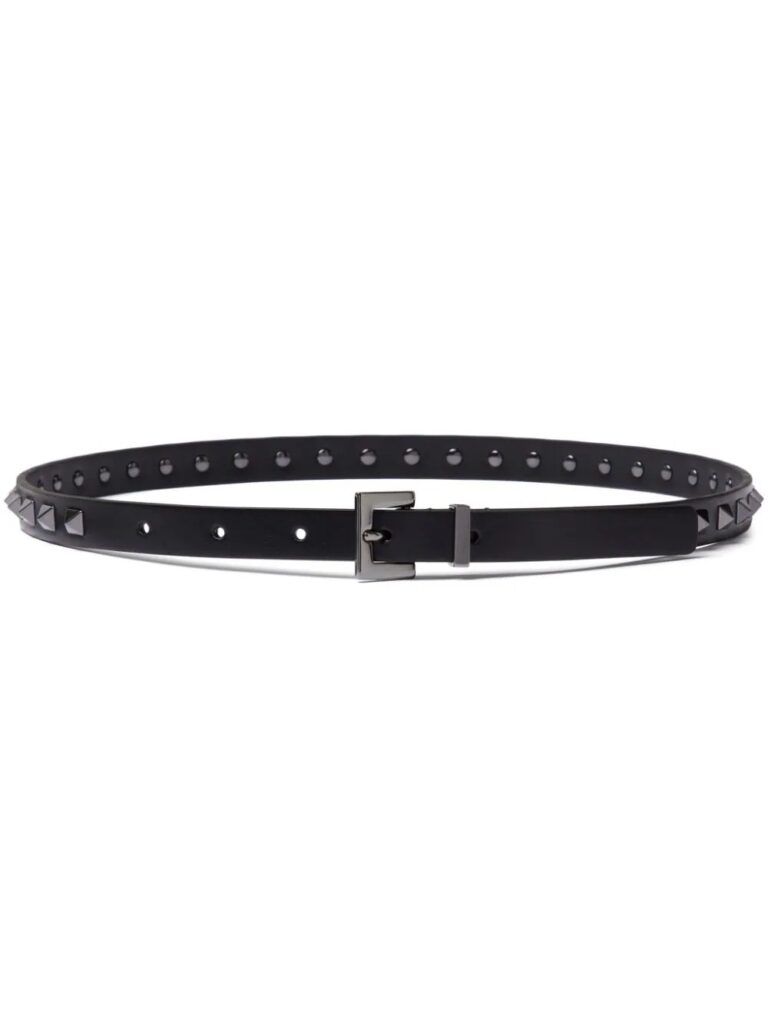 Valentino Garavani Rockstud leather buckle belt