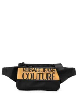 Versace Jeans Couture logo-print zip-fastening belt bag