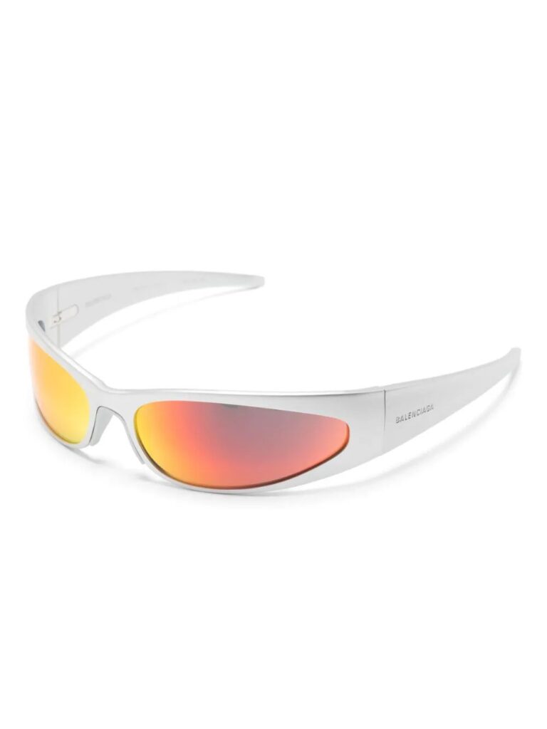 Balenciaga Eyewear Reverse XP Wrap oval-frame sunglasses