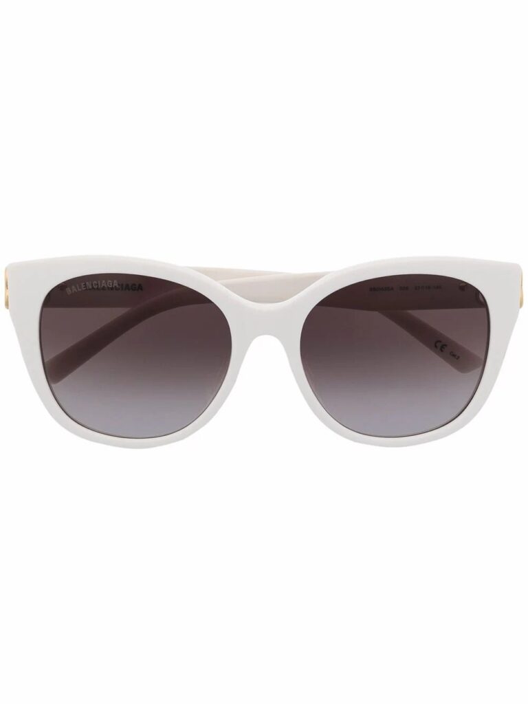 Balenciaga Eyewear logo square-frame sunglasses