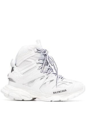 Balenciaga logo-print lace-up sneakers