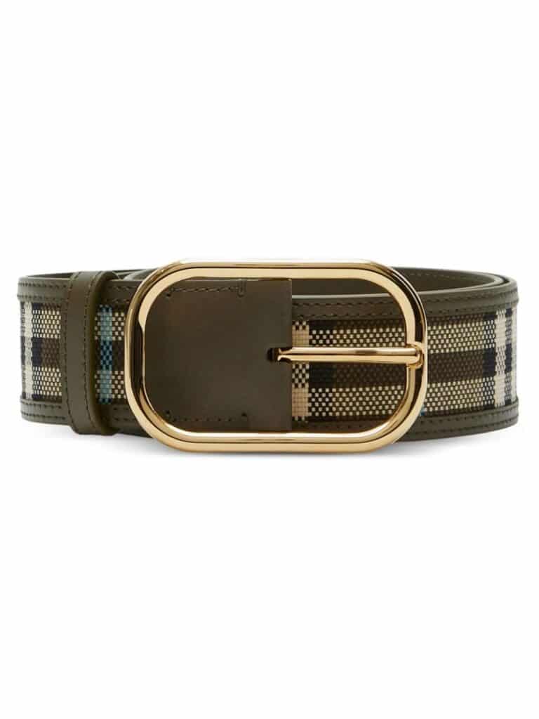 Burberry Vintage Check buckle-fastening belt