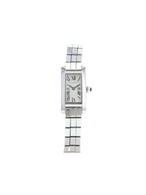 Cartier 1990 pre-owned Tank Americaine 14mm
