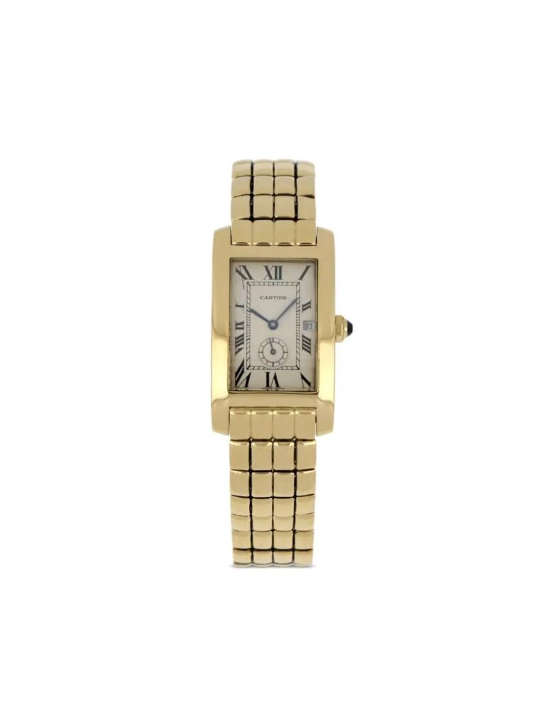 Cartier 1990 pre-owned Tank Americaine 23mm
