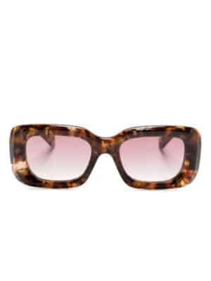 Chloé Eyewear Gayia rectangle-frame sunglasses