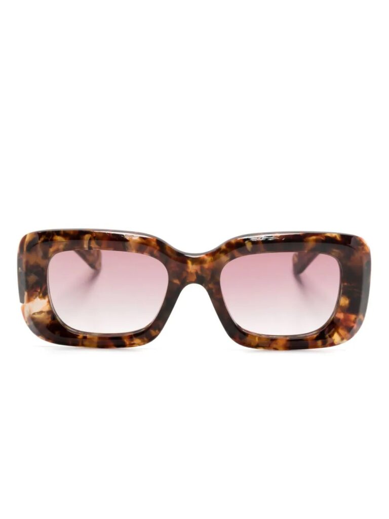 Chloé Eyewear Gayia rectangle-frame sunglasses