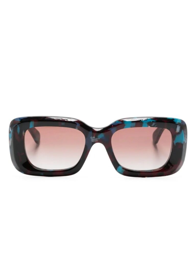 Chloé Eyewear Havana rectangle-frame sunglasses