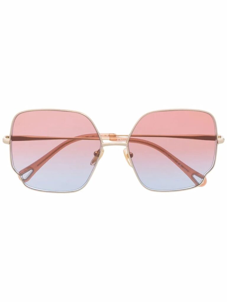 Chloé Eyewear gradient-sense square-frame sunglasses
