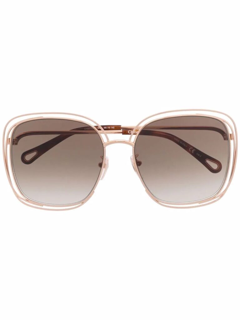 Chloé Eyewear oversize frame sunglasses