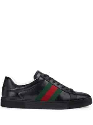 Gucci Ace GG-Crystal canvas sneakers