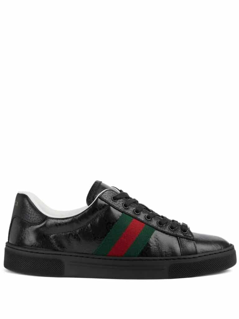 Gucci Ace web-detail sneakers
