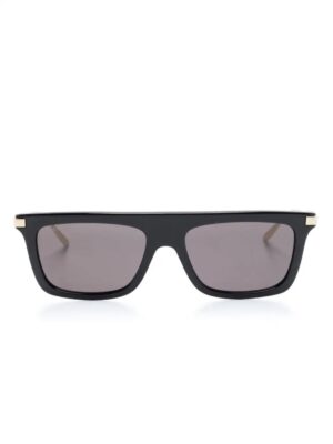 Gucci Eyewear Interlocking G logo-engraved rectangle-frame sunglasses