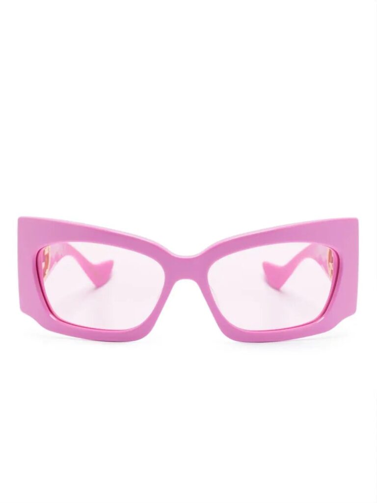 Gucci Eyewear geometric-frame tinted sunglasses