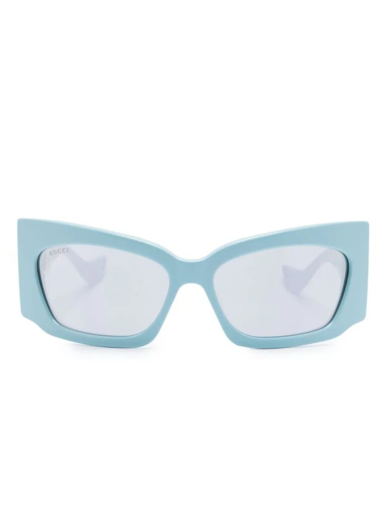 Gucci Eyewear geometric-frame tinted sunglasses