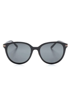 Gucci Eyewear logo-engraved round-frame sunglasses