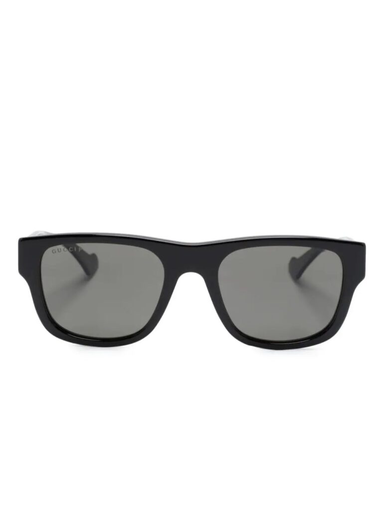 Gucci Eyewear logo-lettering square-frame sunglasses