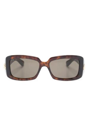 Gucci Eyewear logo-plaque rectangle-frame sunglasses