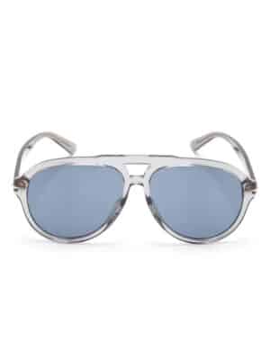 Gucci Eyewear logo-print oversize-frame sunglasses