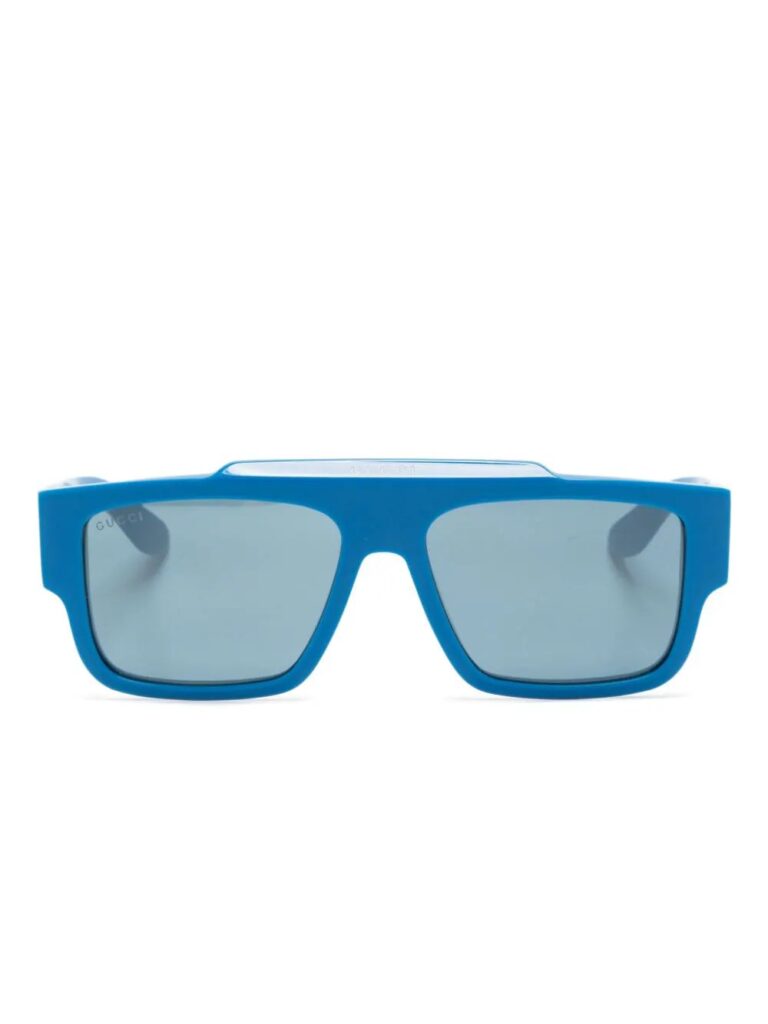 Gucci Eyewear logo-print square-frame sunglasses